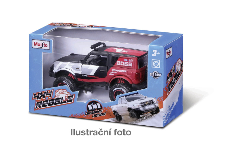 Maisto 4x4 REBELS, více druhů