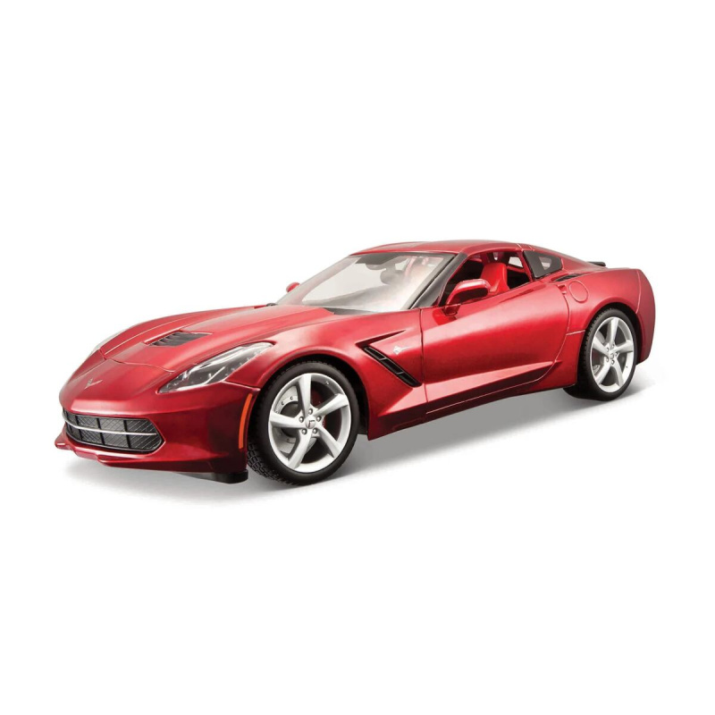 Maisto Corvette Stingray 2014 červený 1:18
