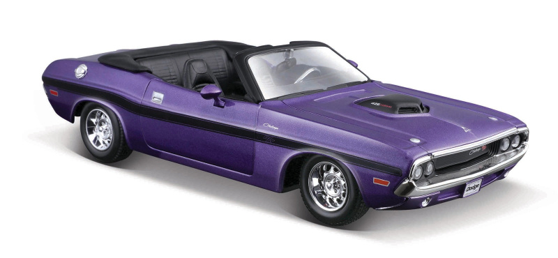 Maisto -  Dodge Challenger R/T Convertible 1970, 1:24
