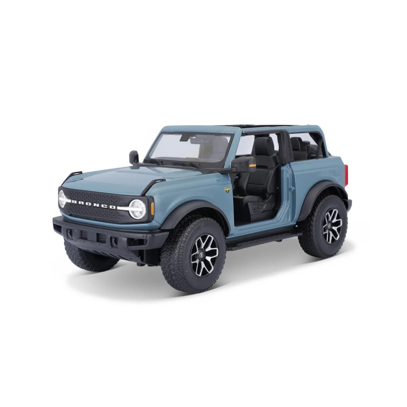 Maisto Bronco 2021 Ford Badlandssvětlá modrá 1:18