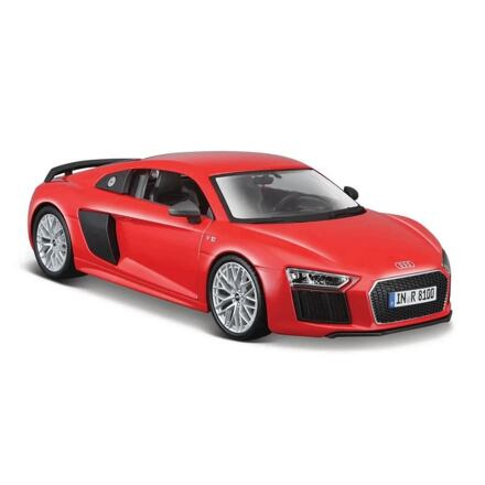 Maisto Audi R8 V10 Plus červená 1:24
