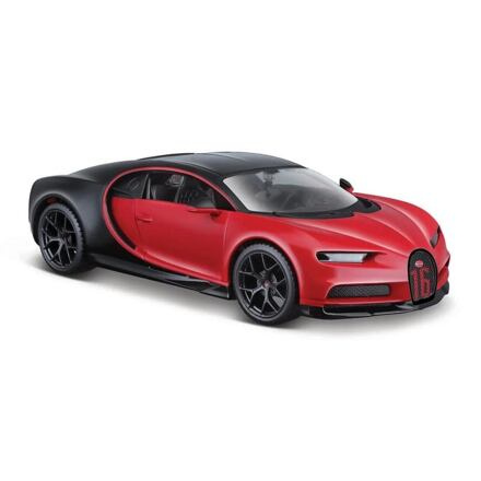 MaistoBugatti Chiron Sport červeno černá 1:24