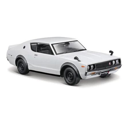 Maisto Nissan Skyline 2000 GTR 1973 bílá 1:24
