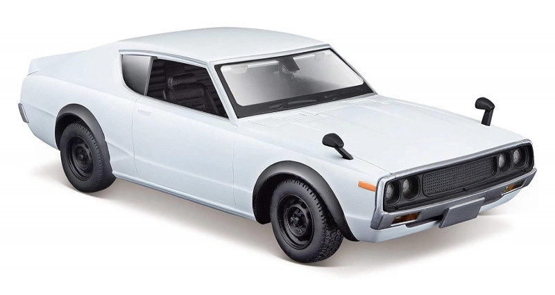 Maisto Nissan Skyline 2000 GTR 1973 bílá 1:24