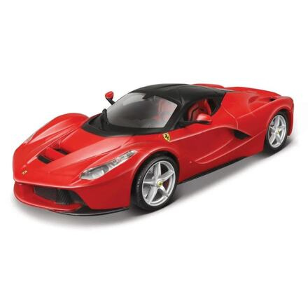 Kovový model Ferrari La Ferr. červený 1:24 k sestavení