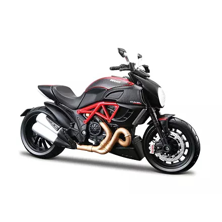 Maisto 1:12 AL Motocykl Ducati Diavel Carbon