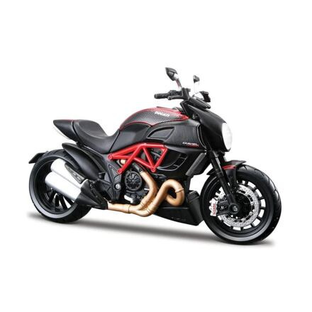 Maisto 1:12 AL Motocykl Ducati Diavel Carbon