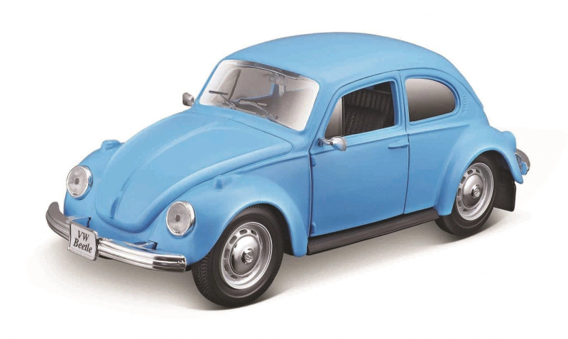Maisto Volkswagen Beetle Kit světle modrá 1:24