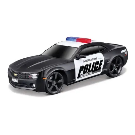 Maisto 2010 Chevrolet Camaro SS, policie, se světly a zvuky, 1:24
