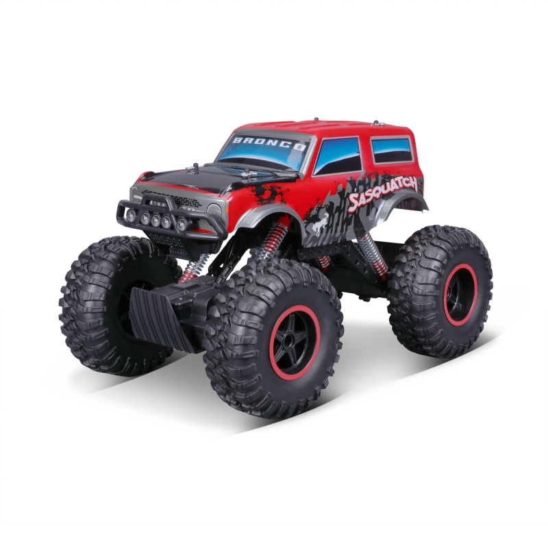 Maisto RC - 1:10 Ford Bronco Sasquatch, červená