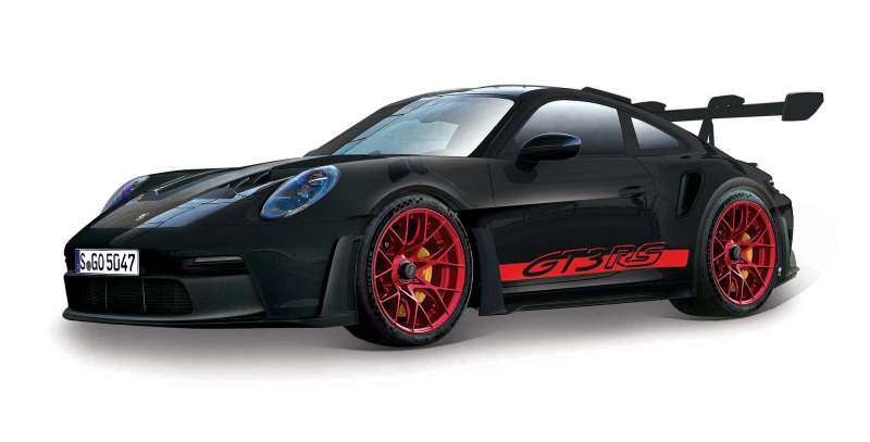 Maisto RC model auta Porsche 911 GT3 RS černé 2,4 GHz USB Premium 1:24