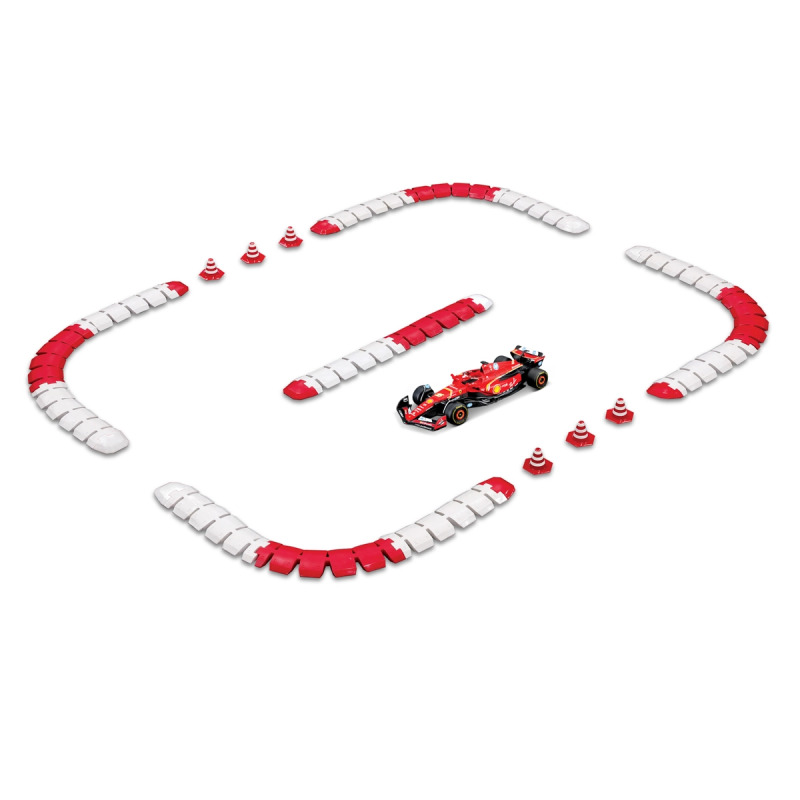 Maisto RC Ferrari SF-24 Charles Leclerc se závodní tratí 1:41