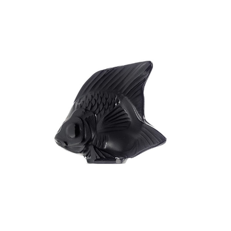 Lalique LALIQUE Decorative figurka ryby černá 3000100