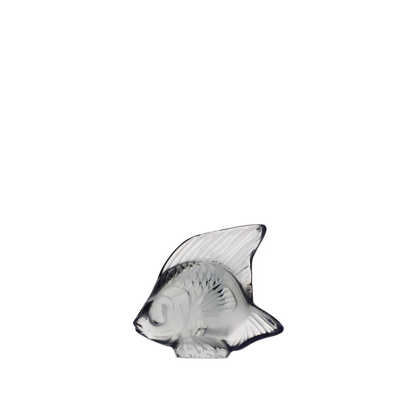 Lalique LALIQUE Decorative figurka ryby šedá  3001400
