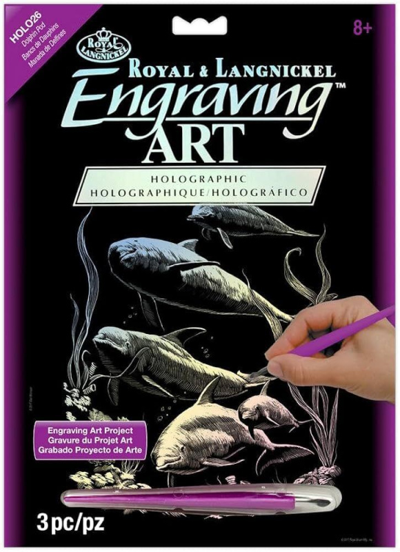 SMT Royal Škrabací obrázek stříbrný, více druhů