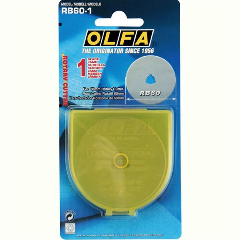 Náhradní čepele Olfa RB60-1 pro řezák RTY-3