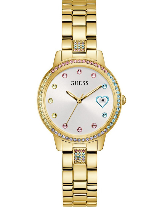 Guess GW0657L2 Three of Hearts 34mm 1ATM