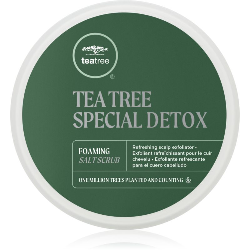 Paul Mitchell Tea Tree Special Detox Foaming Salt Scrub pěnový peeling na vlasy a vlasovou pokožku 184 ml