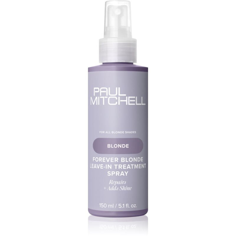 Paul Mitchell Blonde Forever Blonde Leave-In Treatment Spray bezoplachový sprej pro odbarvené, barvené a chemicky ošetřené vlasy 150 ml