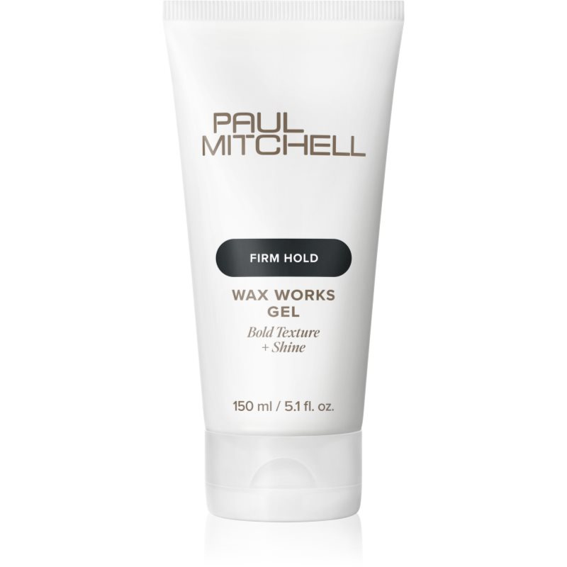 Paul Mitchell Firm Hold Wax Works Gel gel na vlasy pro zářivý lesk 150 ml