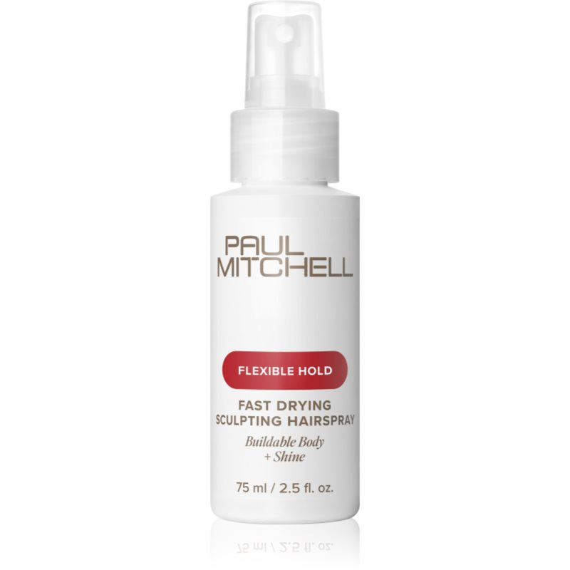 Paul Mitchell Flexible Hold Fast Drying Sculpting Hairspray lak na vlasy pro objem a lesk 75 ml