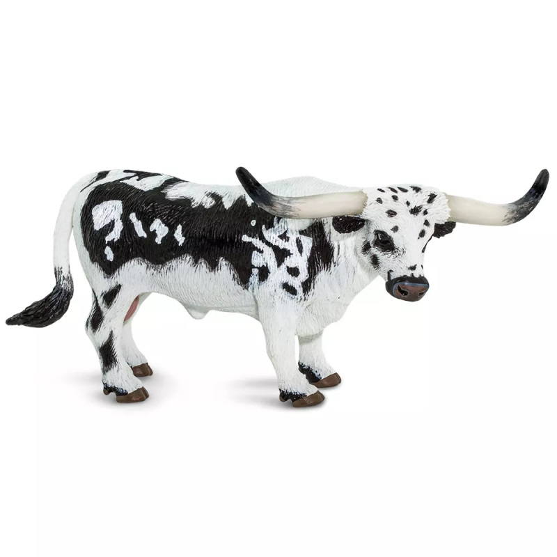 Figurka texaského dlouhorohého skotu Safari Ltd.