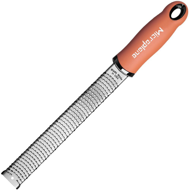 Microplane Nerezové struhadlo Premium Classic Zester, skořicová oranžová 46823