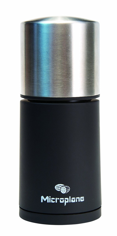 Microplane Mlýnek na tvrdé koření, černý / nerezový 48960