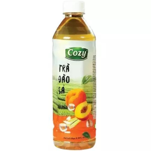Cozy broskvový čaj s citronovou trávou 455ml