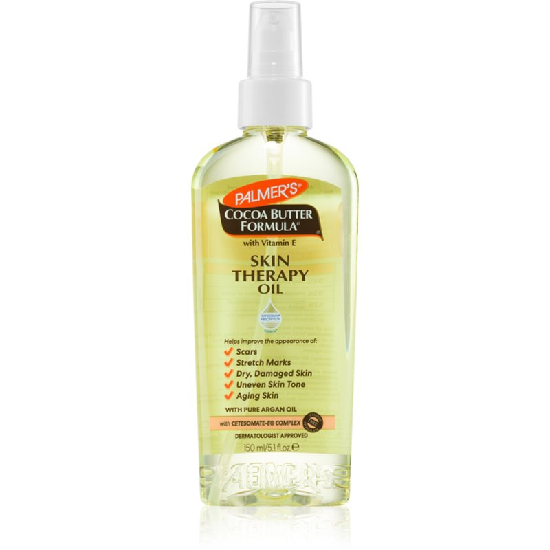 Palmer’s Hand & Body Cocoa Butter Formula multifunkční suchý olej na tělo a obličej 150 ml
