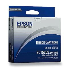 Barvicí páska Epson S015262 LQ-670/680 - černá