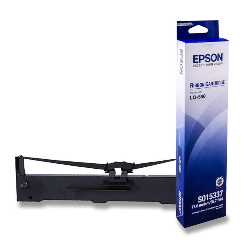Barvicí páska Epson S015337 LQ-590 - černá