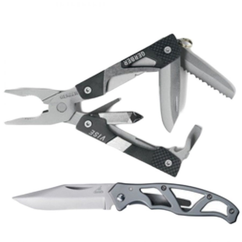 Gerber Vise + Mini-Paraframe, multitool