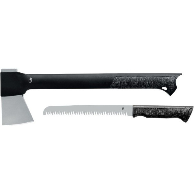Gerber Gator Axe s/pilkou Combo II, sekera, multitool