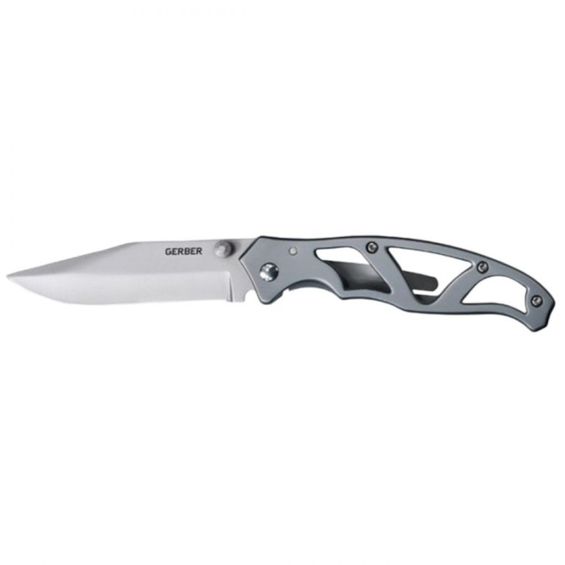 Gerber Paraframe II, kapesní nůž, stříbrný