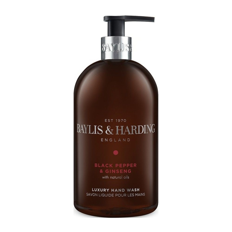 Baylis & Harding Black Pepper & Ginseng tekuté mýdlo na ruce 500 ml