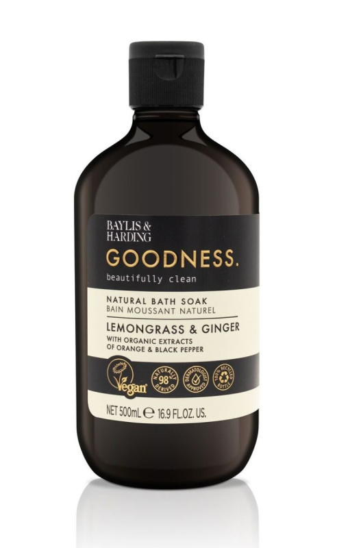Baylis & Harding Goodness Lemongrass & Ginger pěna do koupele 500 ml
