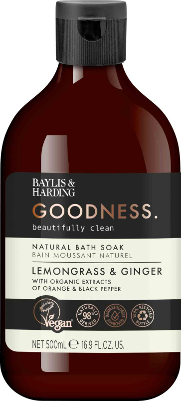 Baylis & Harding Goodness Lemongrass & Ginger pěna do koupele 500 ml