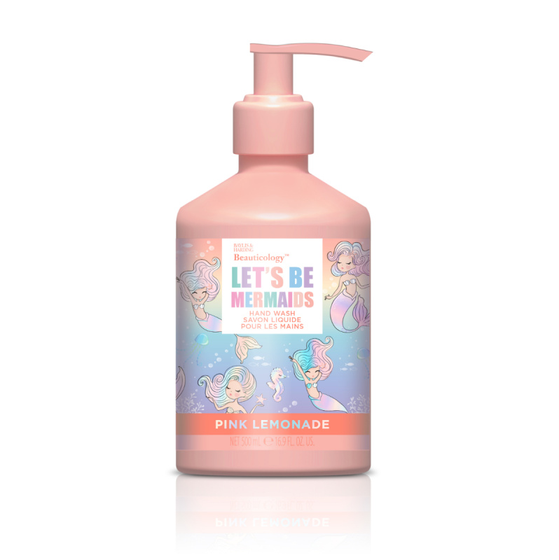 Baylis & Harding Beauticology Let's Be Mermaids jemné tekuté mýdlo na ruce vůně Pink Lemonade 500 ml