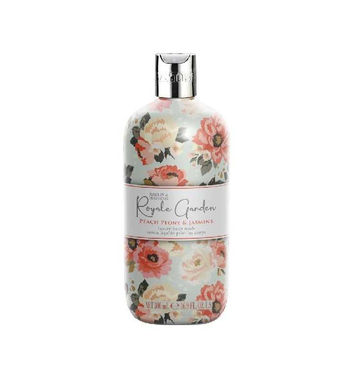 Baylis & Harding Royale Garden Peach, Peony & Jasmine sprchový gel 500 ml