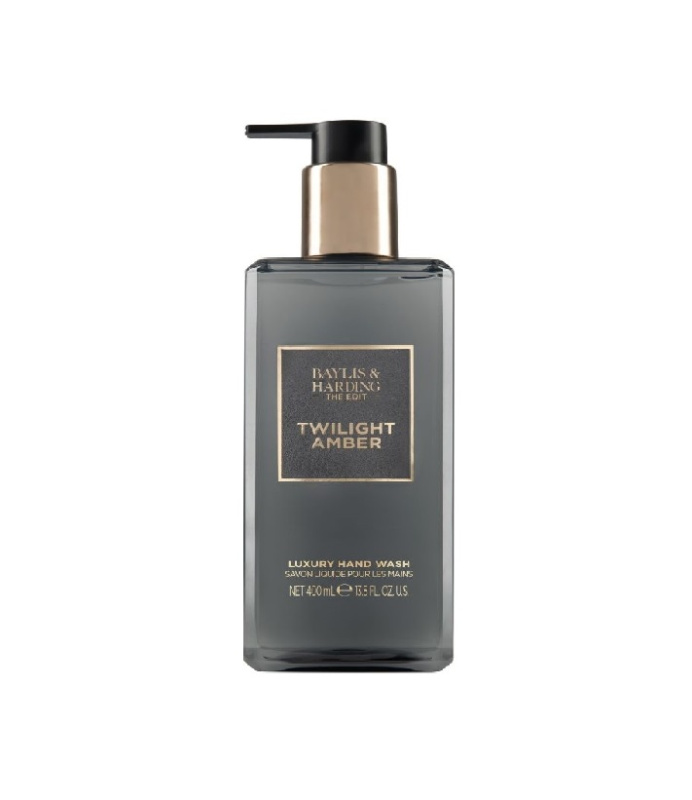 Baylis & Harding The Edit Twilight Amber luxusní tekuté mýdlo Amber, Vertiver & Vanilla 400 ml