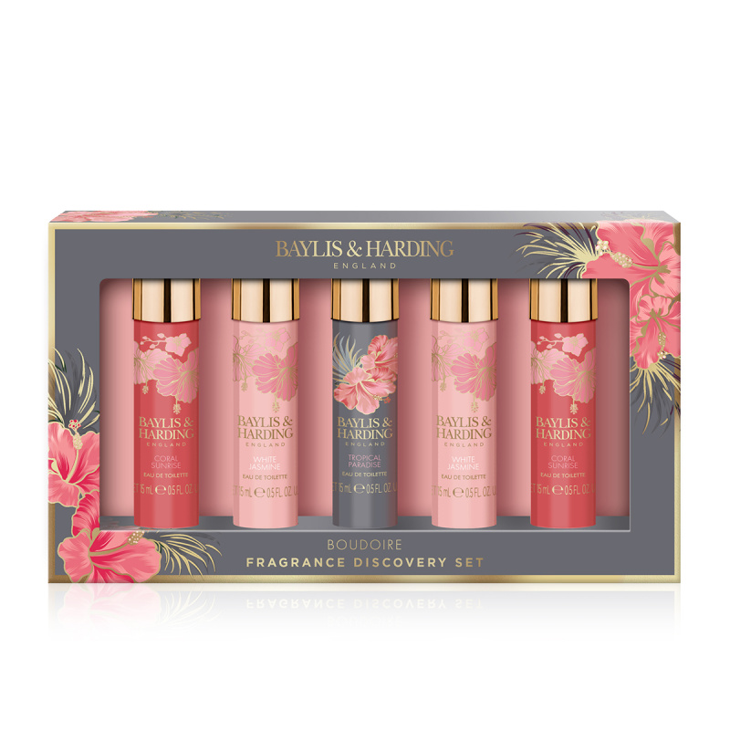 Sada toaletních vod TROPICAL PARADISE - 5 x 15ml - Baylis & Harding