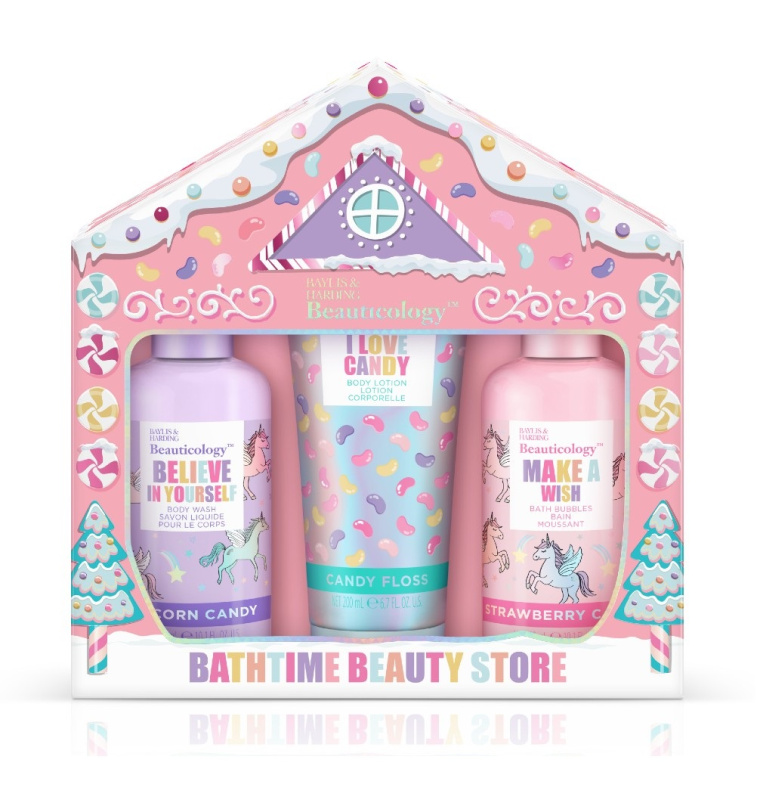 Baylis & Harding Beauticology Sprinkled With Love dárková sada do koupele pro děti