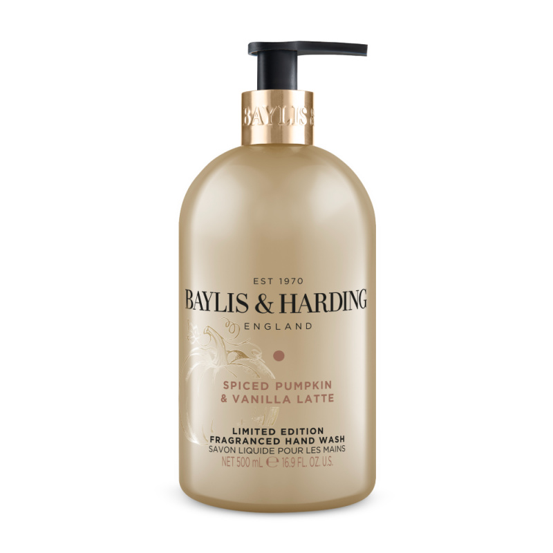Baylis & Harding Spiced Pumpkin & Vanilla Latte tekuté mýdlo na ruce 500 ml
