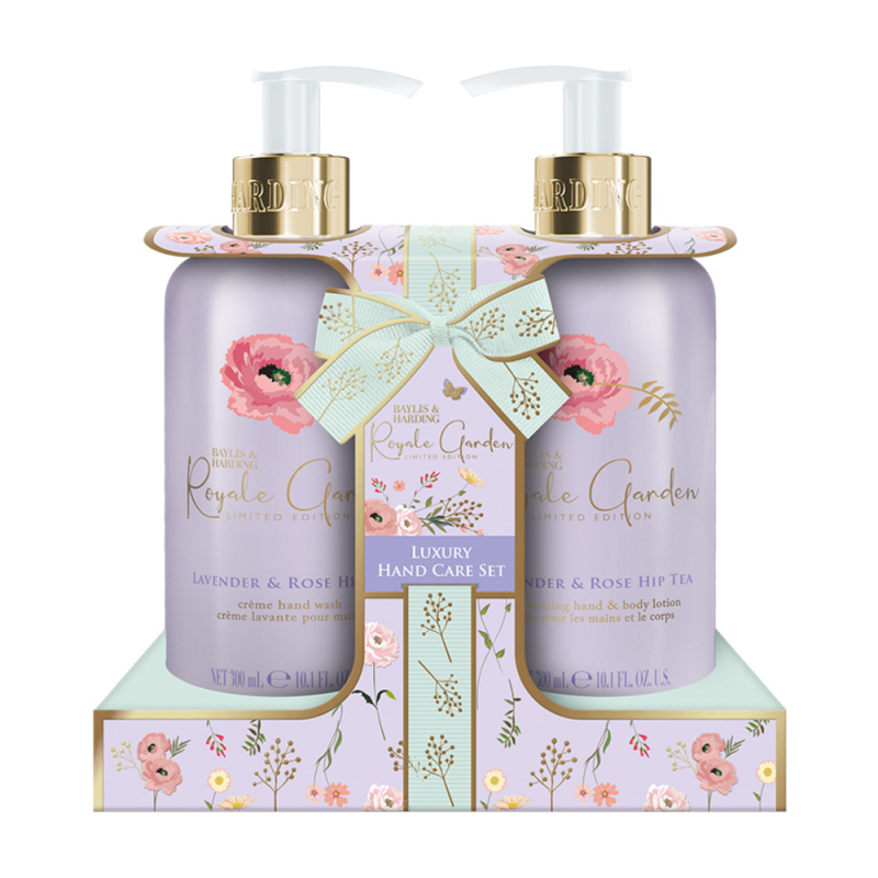 Baylis & Harding Royale Garden Lavender & Rose Hip Tea dárková sada na ruce