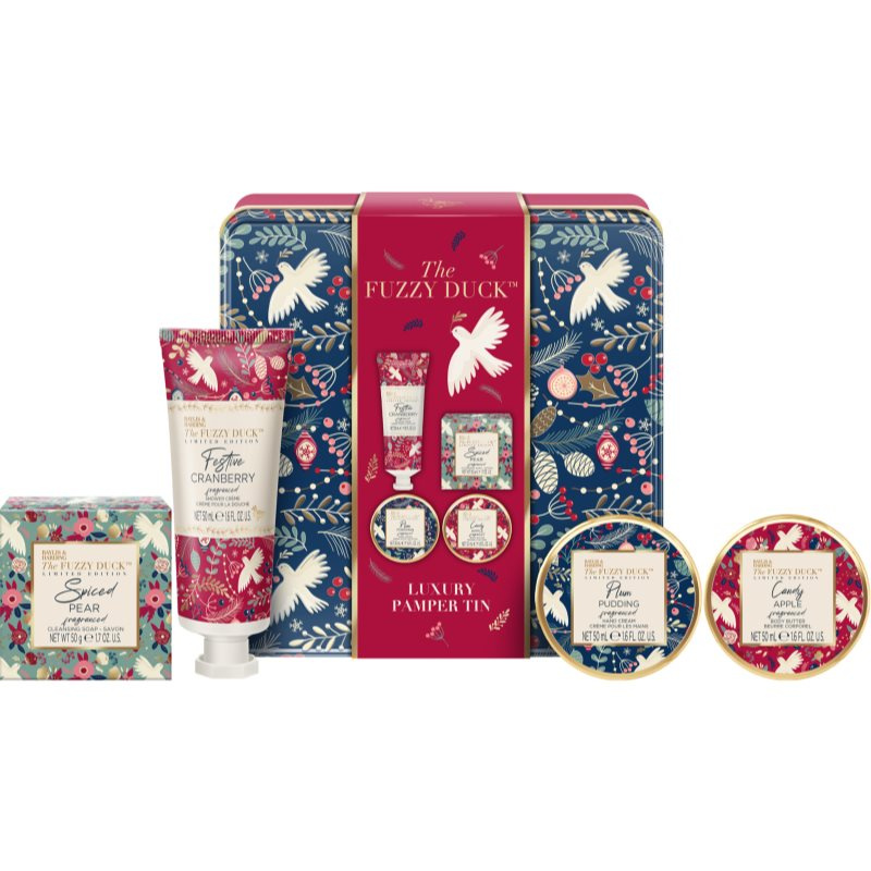Baylis & Harding The Fuzzy Duck Winter Wonderland dárková sada plechový box