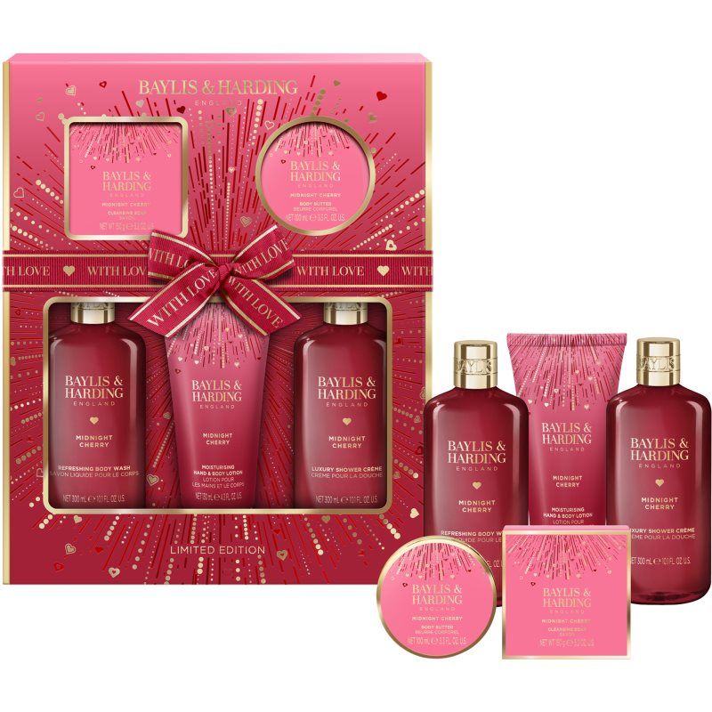 Baylis & Harding Midnight Cherry dárková sada na tělo
