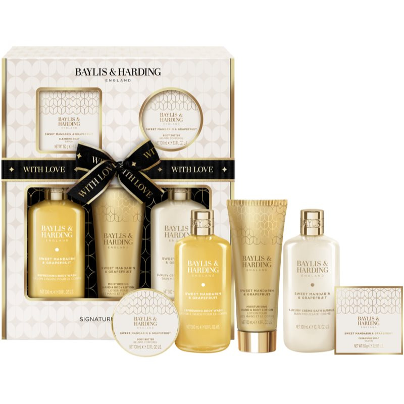 Baylis & Harding Sweet Mandarin & Grapefruit dárková sada pro hydrataci a vypnutí pokožky