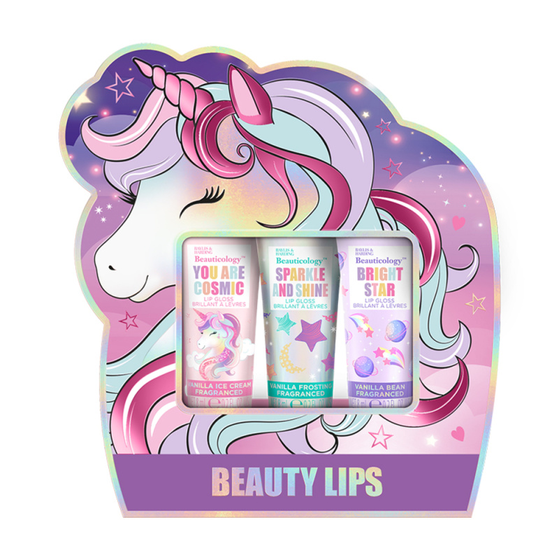 Baylis & Harding Beauticology Cosmic sada lesků na rty