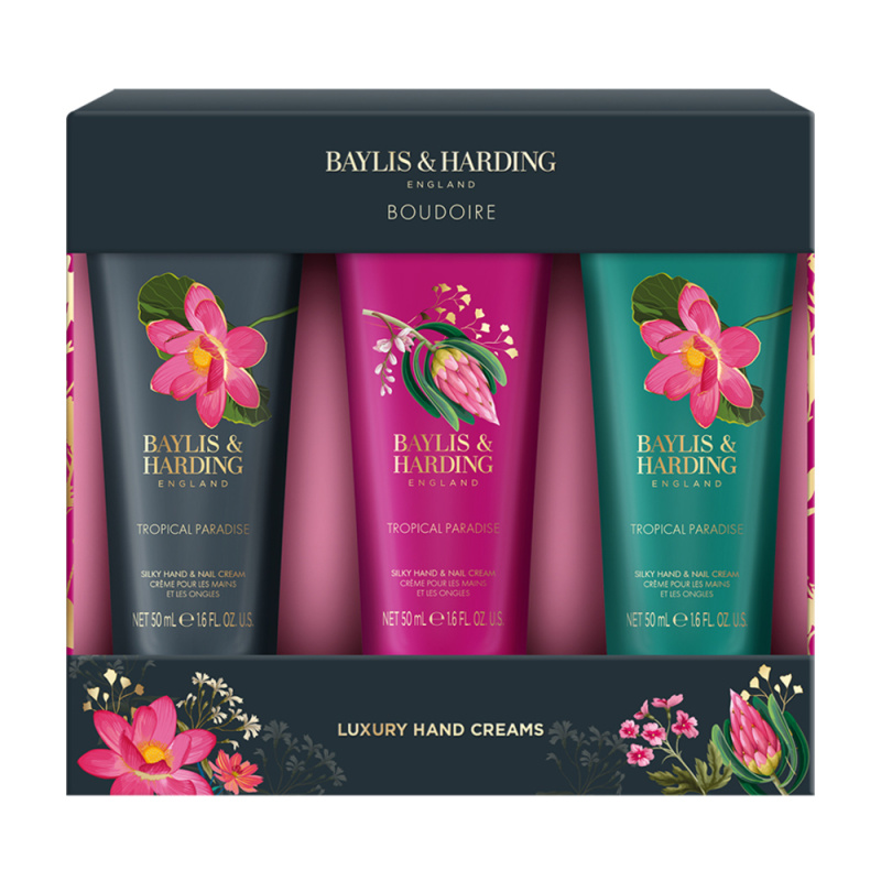 Baylis & Harding Boudoire Tropical Paradise krém na ruce dárková sada